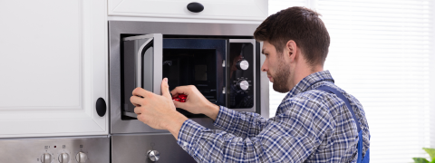 Microwave Oven installation